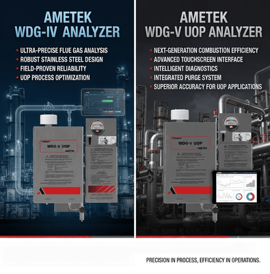 Αναλυτής UOP Ametek WDG-IV Αναλυτής διεργασιών αερίων Αναλυτής βιομηχανικών διεργασιών