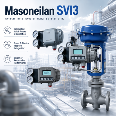 Νέος Masoneilan SVI3 Ψηφιακός Διαθέτης Βαλβίδων SVI3-21111112 SV13-21111212 SV13-21121112 Stock Suppliery τιμή παράδοσης