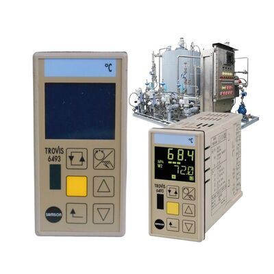 SAMSON TROVIS 6493 Συμπληρωματικός ελεγκτής διαδικασίας Ελεγκτής ροής θερμοκρασίας πίεσης Ηλεκτρονικός ελεγκτής