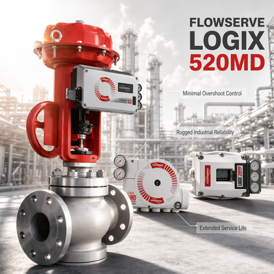 Flowserve Logix 520MD Plus Ψηφιακός HART Positioner 4 20mA Ελέγχου βαλβίδας Actuator πετρέλαιο αέριο Χημική ισχύς
