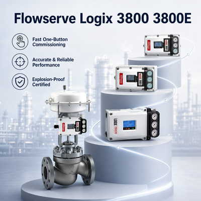 Νέο σε απόθεμα Flowserve Logix 3800 3800E Ψηφιακό Πνευματικό Βαλβιδοτοποθετητής Ανταλλακτικά Βαλβίδων Ελέγχου