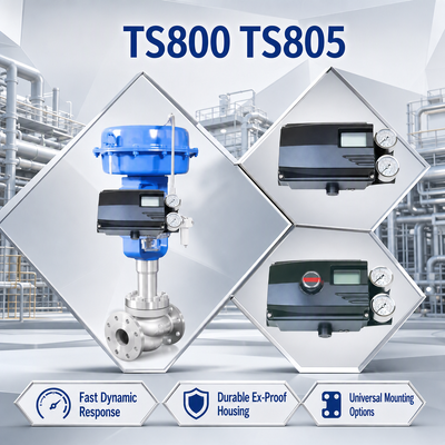 TS800 TS805 σειρά HART ψηφιακή βαλβίδα σφαίρας έξυπνη θέση βαλβίδας
