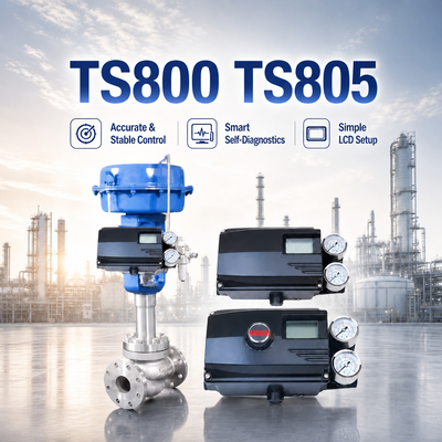 Πωλείται καλά Σειρά Tissin TS800 TS805 Έξυπνος Εντοπιστής Βαλβίδας Ψηφιακός Εντοπιστής Βαλβίδας Ελέγχου HART