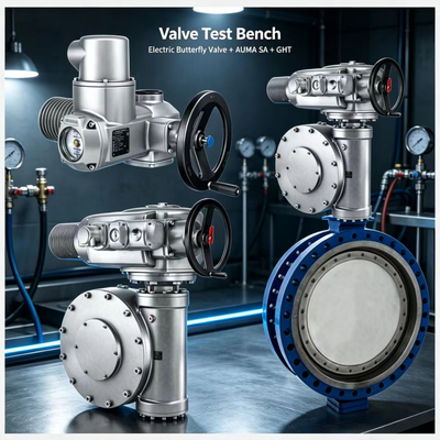 Υψηλής ποιότητας AUMA SA Multi-turn Actuator με GHT Gearbox High Torque Industrial Valve Drive Solution