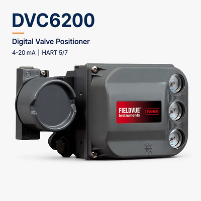 DVC6200 Ψηφιακός εντοπιστής βαλβίδας 4 ̇ 20 mA HART Ελέγχων έξυπνων βαλβίδων