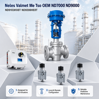 Αρχικό Νέο Neles ND9103 ND9106 ND9203 ND9206 ND7000 ND9000 Βάλαποθετητής βαλβίδων Valmet Stock Προμηθευτής τιμή