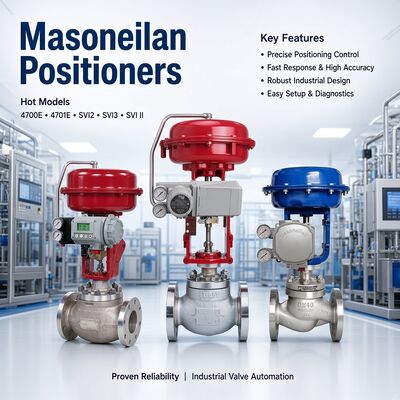 Αρχικός Διανομέας Masoneilan Masoneilan 4700E SVI1000 SVI2 SVI3 Ελεγκτής Θέσης Βαλβίδας