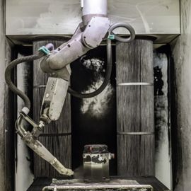 Σύντροφος 200 χρωμάτων βραχίονας ρομπότ IA 5L Fanuc για τις χειρισμού διαδικασίες συνελεύσεων/