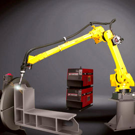 Βιομηχανικός βραχίονας Μ ρομπότ Fanuc συγκόλλησης - 710 ολοκληρωμένο κύκλωμα 20M κίτρινο χρώμα 6 ελεγκτής άξονα
