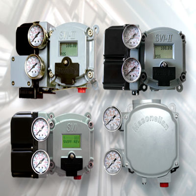 Ελεγκτής θέσης βαλβίδας Masoneilan σειράς SVI1000 SVI1000G/IM/SW + ρελέ Fairchild M25 και ηλεκτρομαγνητική παλμική βαλβίδα ASCO NFG353D132 24VDC