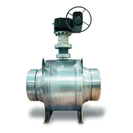 PN 16 κατηγορία 150 τοποθετημένη Trunnion βαλβίδα ελέγχου βαλβίδων σφαιρών VW1 με Positioner