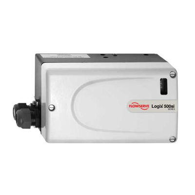 Ψηφιακό Positioner FLOWSERVE LOGIX510si με τη βαλβίδα ελέγχου και τον ενεργοποιητή