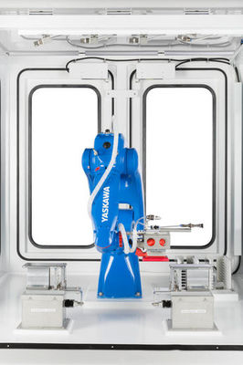 1.0KVA 727mm ωφέλιμο φορτίο Yaskawa 6 8kg βραχίονας ρομπότ άξονα