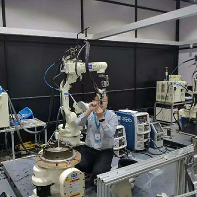 ρομπότ άξονα τερματικών σταθμών fd-V25 6 συγκόλλησης ρομπότ για τη συγκόλληση τόξων, ρομπότ συγκόλλησης υλικός-χειρισμού αυτόματο για OTC
