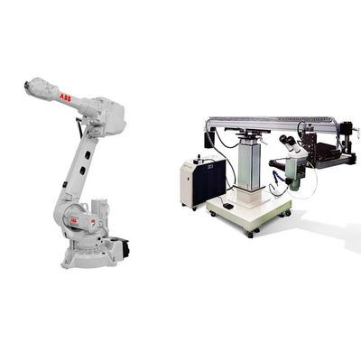 6 προσιτότητα βραχιόνων IRB2600 ρομπότ άξονα 1650mm βιομηχανικό ρομπότ IP67 με τη μηχανή συγκόλλησης λέιζερ