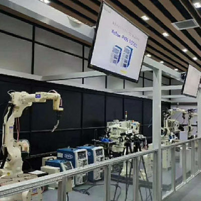 ο άξονας fd-B4S 7 ρομπότ συγκόλλησης OTC της συγκόλλησης playload 4kg βραχιόνων ρομπότ και φθάνει σε 1.4m ως mig ρομπότ συγκόλλησης