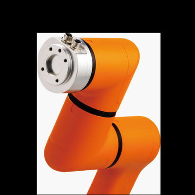 Το Hanwha hcr-3 cobot βιομηχανικός ρομποτικός βραχίονας 6 άξονας με τον ελεγκτή βραχιόνων ρομπότ και διδάσκει το κρεμαστό κόσμημα για τη συγκόλληση cobot