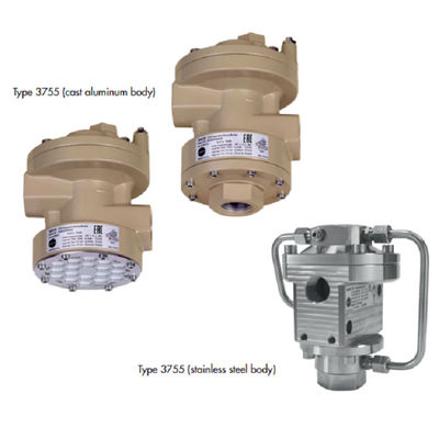 Samson 3755 πνευματικός ενισχυτής όγκου για την εργασία βαλβίδων Samson με Positioner