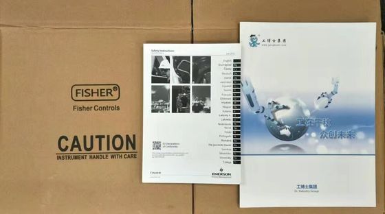 Fisher3582 πνευματικό Positioner βαλβίδων με τις συνελεύσεις βαλβίδων ελέγχου γλιστρώ-μίσχων