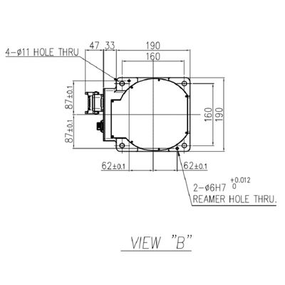HH4L 6 το ωφέλιμο φορτίο 4kg άξονα φθάνει 1131mm στα υψηλά ρομπότ υλικού χειρισμού μηχανών συνελεύσεων ευελιξίας ακρίβειας υψηλά