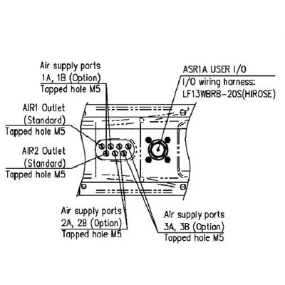 HH8 το ωφέλιμο φορτίο 8kg φθάνει σε 832mm υψηλό ρομπότ υλικού χειρισμού μηχανών συνελεύσεων υψηλής ταχύτητας ακρίβειας 6 άξονα