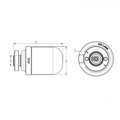 Επιπλέον σώμα σειράς του Emerson YARWAY UF800 και θερμοστατικές παγίδες ατμού
