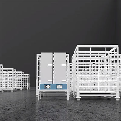 600mm/S ανυψωτικό Forklift ναυσιπλοΐας οράματος ρομπότ για τις διοικητικές μέριμνες