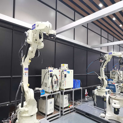 Ρομπότ συγκόλλησης 6 ρομπότ συγκόλλησης ARC fd-B6 άξονα OTC με την προσιτότητα Playload 6kg 1445mm Mig ρομποτική συγκόλληση