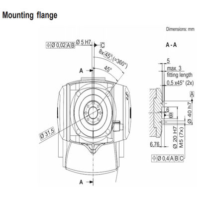 KR 6 r700-2 προσιτότητα 726mm ωφέλιμων φορτίων 6.8kg Palletizing 6 άξονα ρομπότ