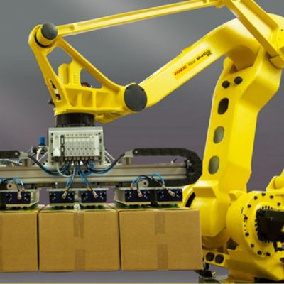 4 το ωφέλιμο φορτίο 185kg άξονα φθάνει Palletizing μ-410iC185 3143mm στο ρομπότ