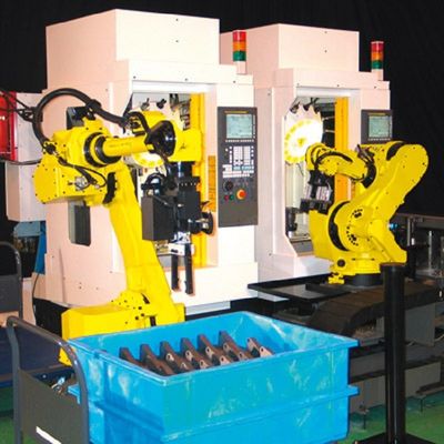 Μ-710iC/50 το ωφέλιμο φορτίο 7kg φθάνει σε 717mm βιομηχανικός βραχίονας ρομπότ 6 άξονα