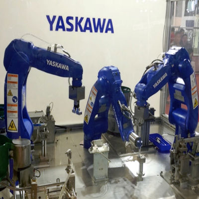 Motoman GP7 6 βιομηχανικός βραχίονας ρομπότ άξονα που χρησιμοποιείται για Palletizing το ρομπότ