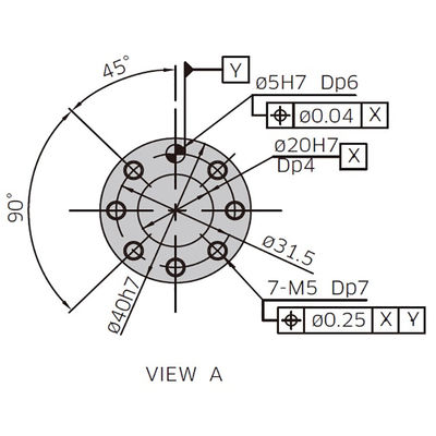 RS007L το ωφέλιμο φορτίο 7kg φθάνει σε 930mm συμπαγές σχέδιο 6 6 άξονα βιομηχανικός βραχίονας ρομπότ άξονα