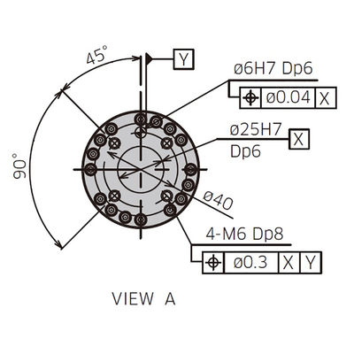 S010N το ωφέλιμο φορτίο 7kg φθάνει σε 930mm συμπαγής βραχίονας ρομπότ χειριστών σχεδίου 6 άξονα