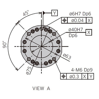RS010L το ωφέλιμο φορτίο 10kg φθάνει σε 1925mm ρομπότ συσκευασίας μεγάλου συμπαγές σχεδίου 6 άξονα