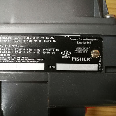 DVC6200p ψηφιακός ελεγκτής βαλβίδων με το ρυθμιστή φίλτρων 67DFSR για τη βαλβίδα ελέγχου