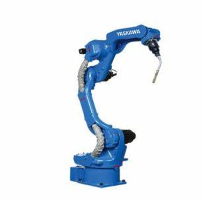 Ρομπότ 6 άξονων Yaskawa AR1440 με τοποθετητή συγκόλλησης CNGBS για αυτοματοποίηση ρομπότ συγκόλλησης Mig