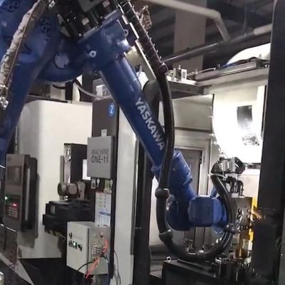 6 ο βραχίονας ρομπότ άξονα Motoman GP180 με 2702mm φθάνει στο βιομηχανικό ρομπότ ως επιλογή και τοποθετεί τη μηχανή