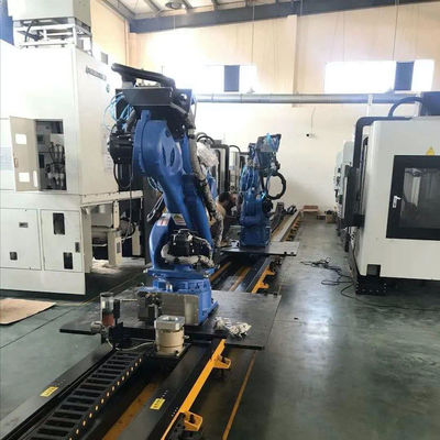 6 ο βραχίονας ρομπότ άξονα Motoman GP180 με 2702mm φθάνει στο βιομηχανικό ρομπότ ως επιλογή και τοποθετεί τη μηχανή
