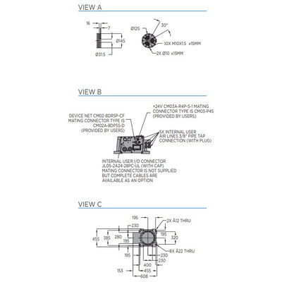 6 ρομποτικός βραχίονας CNC Aixs Motoman GP110 με το ωφέλιμο φορτίο 110KG για τον εξοπλισμό υλικού χειρισμού