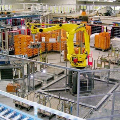 Ρομποτικός βραχίονας 4 βραχιόνων μ-410iC/185 ρομπότ επιλογών και θέσεων άξονας ως ρομπότ βιομηχανίας