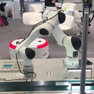 Cobot 6 άξονας Hans Robot του Elfin E03 3kg ωφέλιμου φορτίου για το συνεργάσιμο ρομπότ