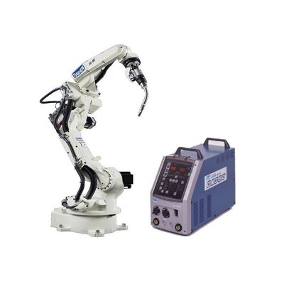 Βιομηχανικό ρομπότ FD-B6 με 6 κιλά ωφέλιμου φορτίου Ρομπότ βραχίονα και άλλες συγκολλητές ARC DM350 ως μηχανή συγκόλλησης