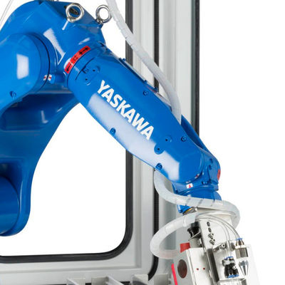 Βιομηχανικό ρομπότ Yaskawa MOTOMAN GP8 για την επιλογή ανελκυστήρων βραχιόνων χειριστών άλεσης