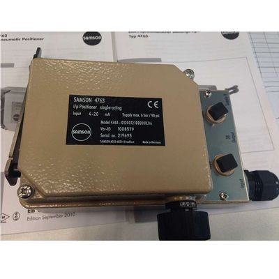 Samson 4763 Electropneumatic Positioner με τα μέρη βαλβίδων για τη βαλβίδα ελεγκτών ως Positioner βαλβίδων