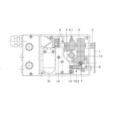 Samson 4763 Electropneumatic Positioner με τα μέρη βαλβίδων για τη βαλβίδα ελεγκτών ως Positioner βαλβίδων