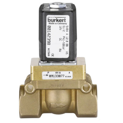 Τύπος 5404 Burkert βαλβίδα σωληνοειδών με τον σερβο-βοηθημένο 2/2-τρόπο ως βαλβίδα εμβόλων των μερών βαλβίδων