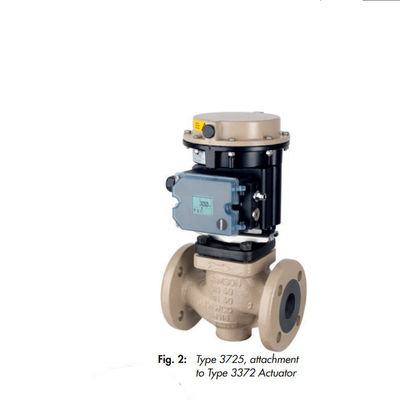 Samson 3725 Electropneumatic Positioner Positioner βαλβίδων ως εξαρτήματα βαλβίδων με τις βαλβίδες