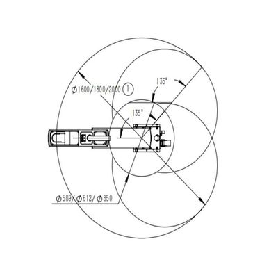 Ρομπότ STH100-10kg-800/900/1000mm της Κίνας για τη συνέλευση ως ρομπότ συνελεύσεων