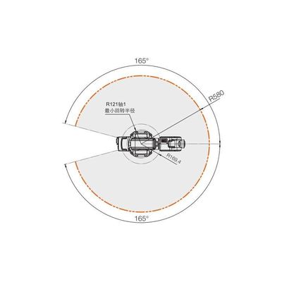 Μικρό Βιομηχανικό Ρομπότ IRB 120 Με 6 Άξονες Βιομηχανικό Ρομποτικό Χέρι Για Ρομπότ Συγκρότησης Cnc